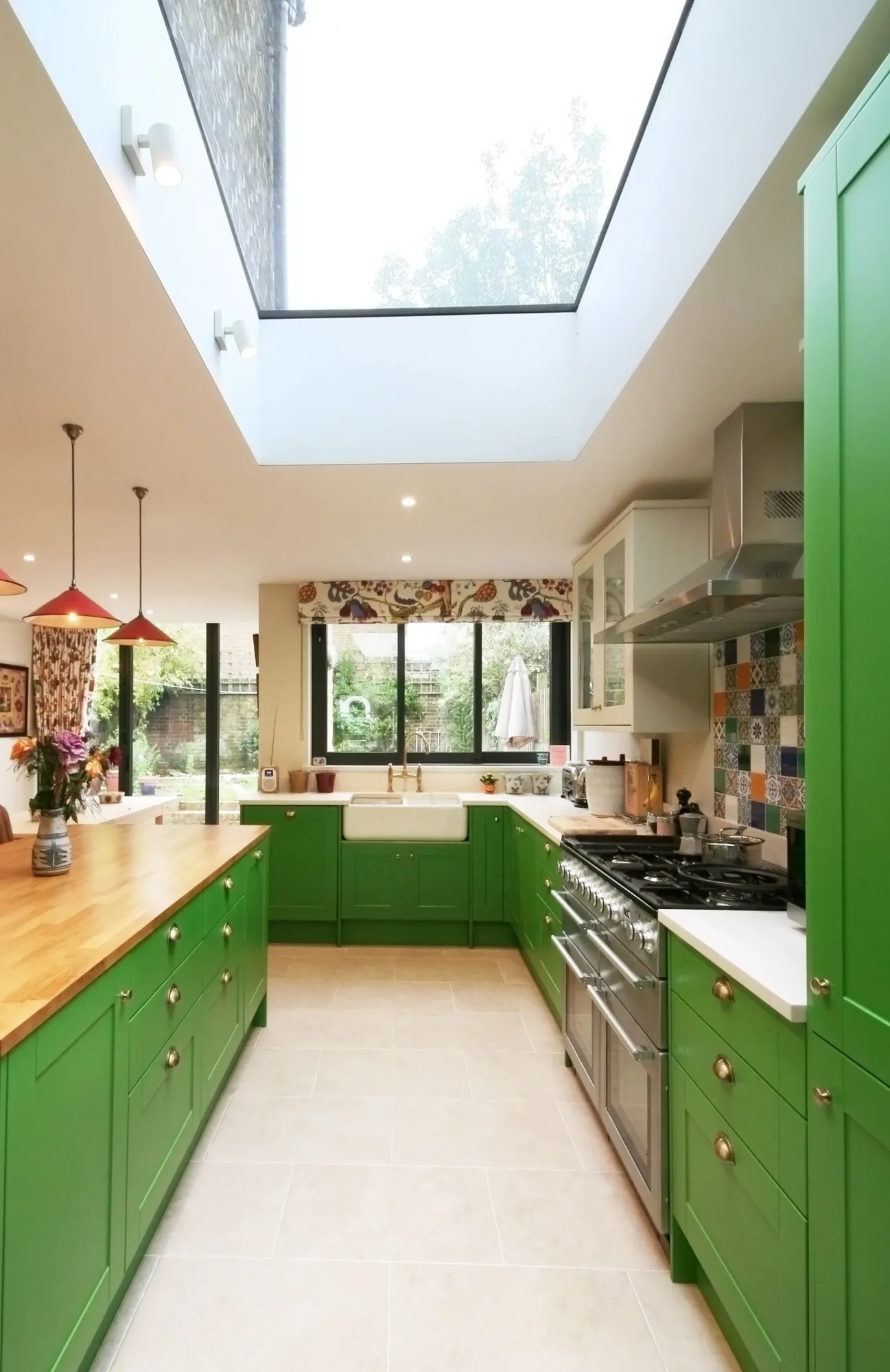 Rear extension kitchen design in Herne Hill